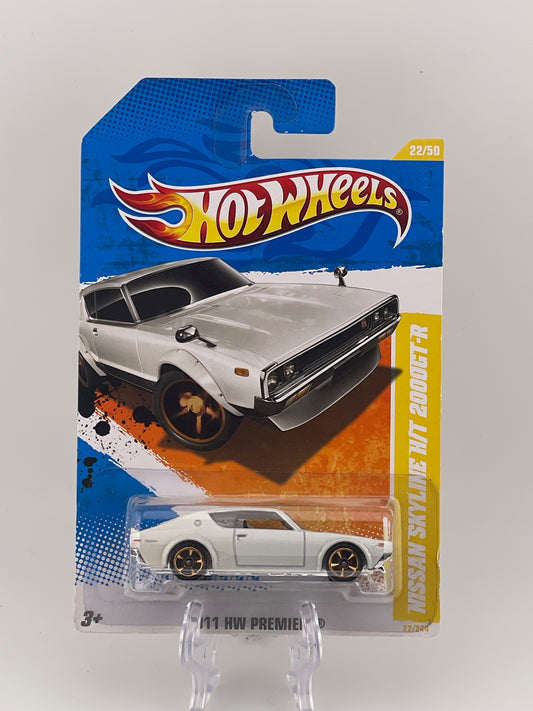 Hot Wheels Mainline Nissan Skyline 2000GT-R 2011 HW Premiere