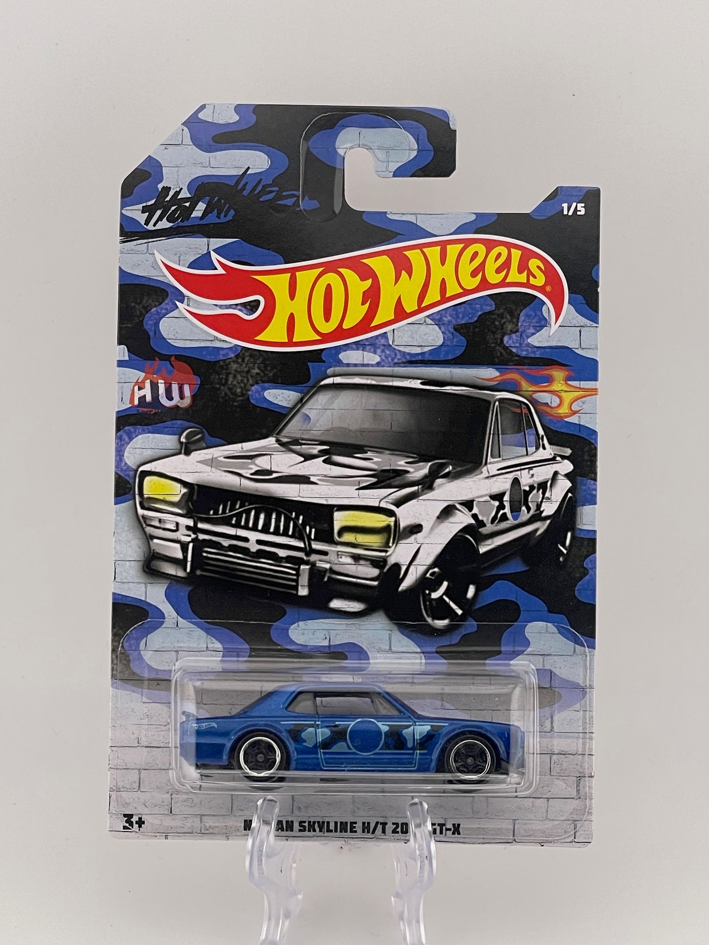Hot Wheels Themed Assortment Camouflage Set 1/5 Nissan Skyline H/T 2000GT-X