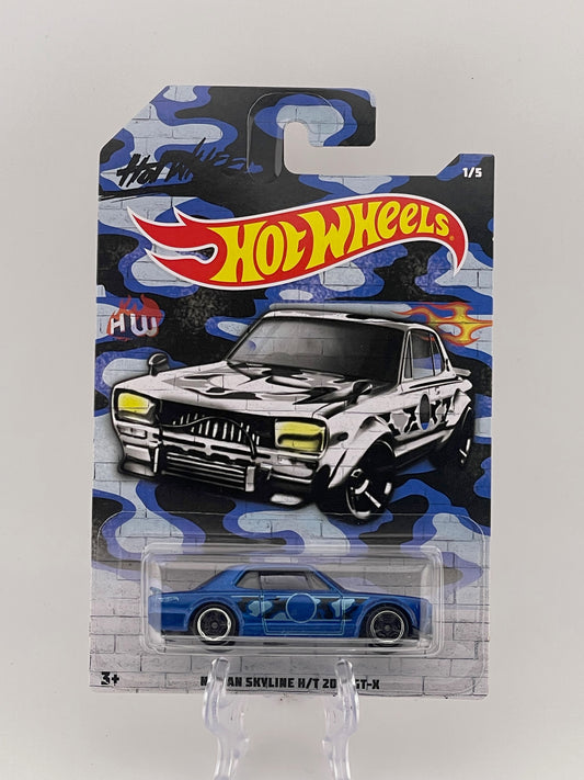 Hot Wheels Themed Assortment Camouflage Set 1/5 Nissan Skyline H/T 2000GT-X