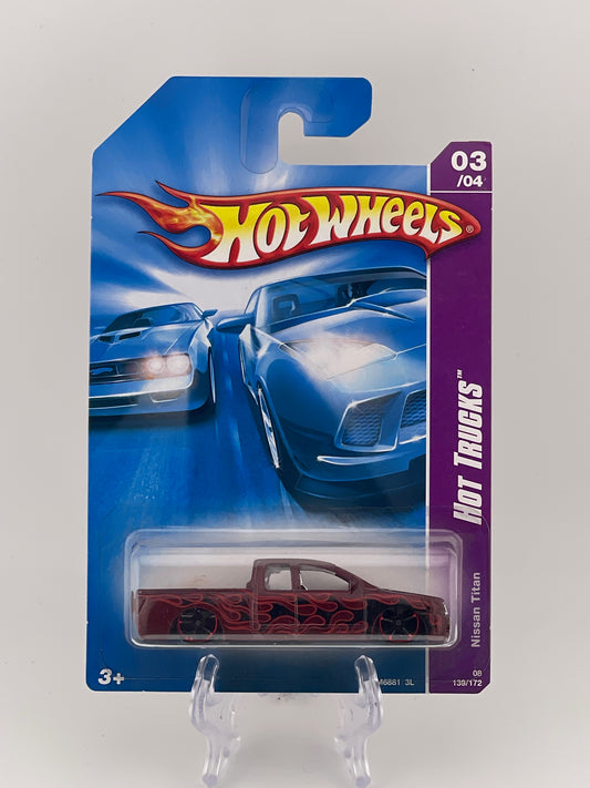 Hot Wheels Mainline Nissan Titan Hot Trucks 3/4