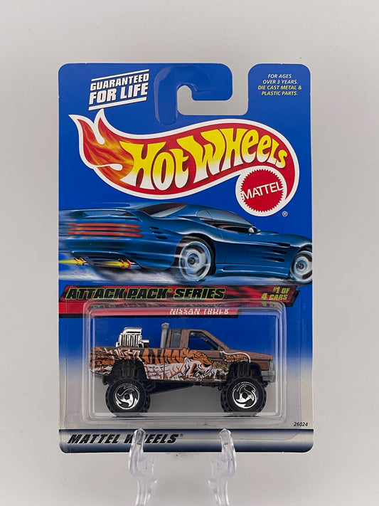 Hot Wheels Mainline Nissan Truck Attack Pack Series 1/4