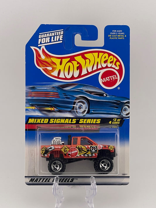 Hot Wheels Mainline Nissan Truck Mixed Signals Series 3/4