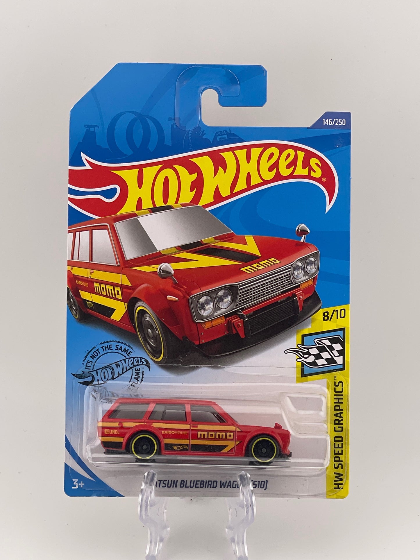 Hot Wheels Mainline Datsun Bluebird Wagon (510) HW Speed Graphics 8/10
