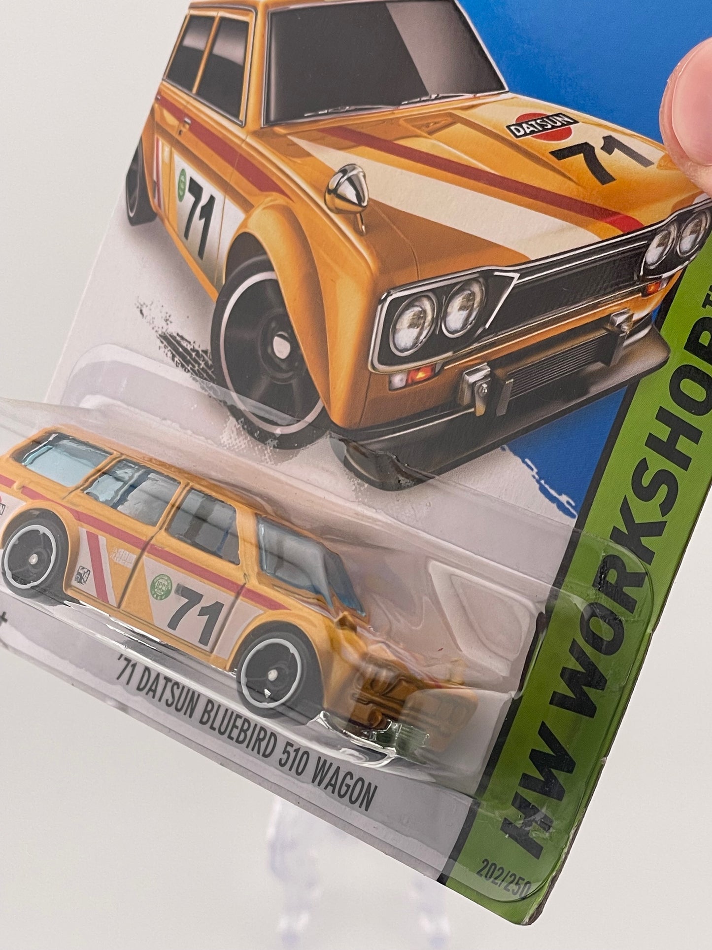 Hot Wheels Mainline '71 Datsun Bluebird 510 Wagon HW Workshop *Check Description*