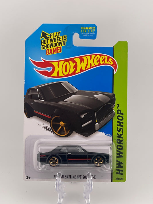 Hot Wheels Mainline Nissan Skyline H/T 2000GT-X HW Workshop *Check Description*