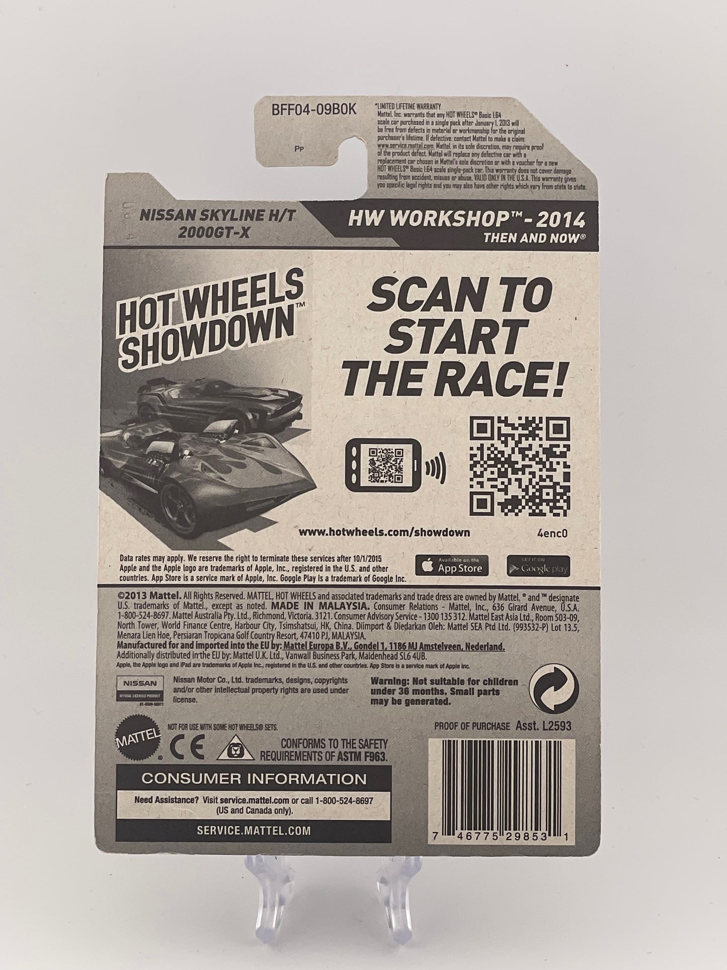 Hot Wheels Mainline Nissan Skyline H/T 2000GT-X HW Workshop *Check Description*