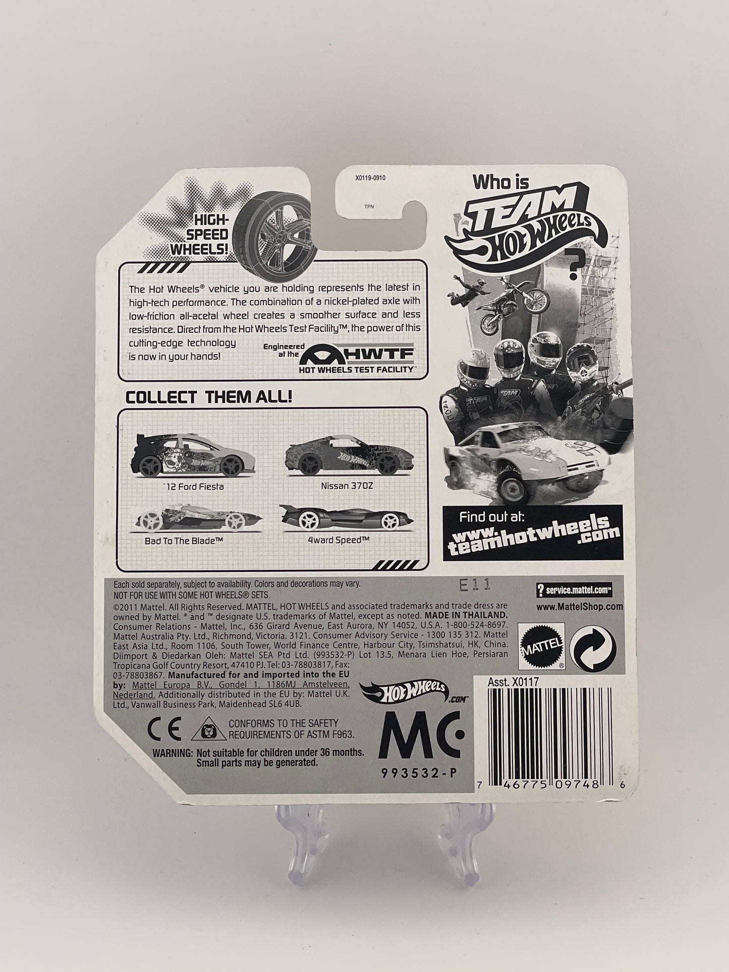 Hot Wheels High Speed Wheels '12 Ford Fiesta