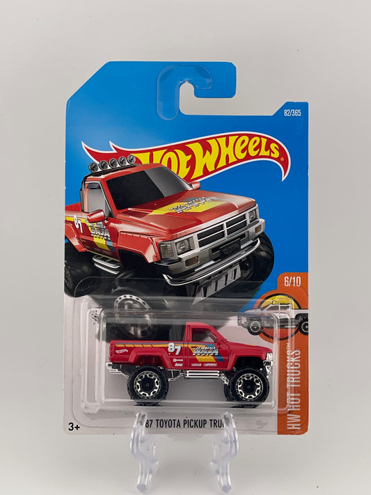 Hot Wheels Mainline 1987 Toyota Pickup Truck HW Hot Trucks 6/10 *Check Description*