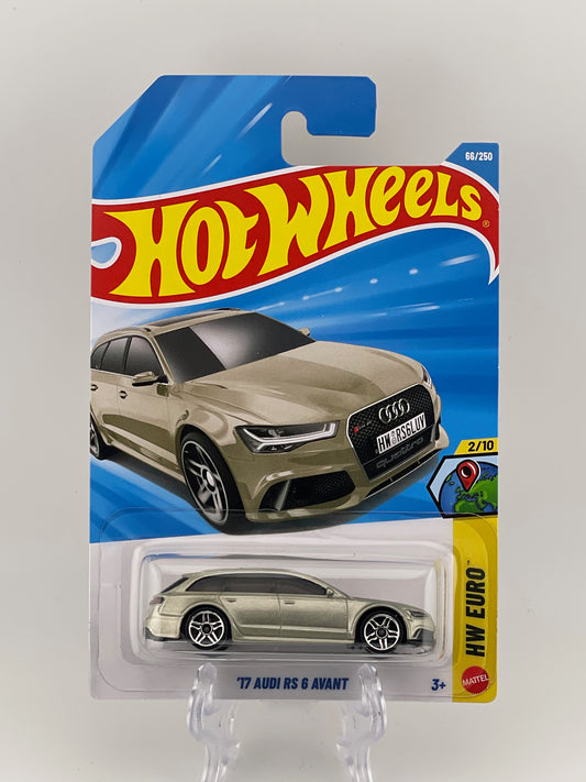 Hot Wheels Mainline '17 Audi RS 6 Avant HW Euro 2/10