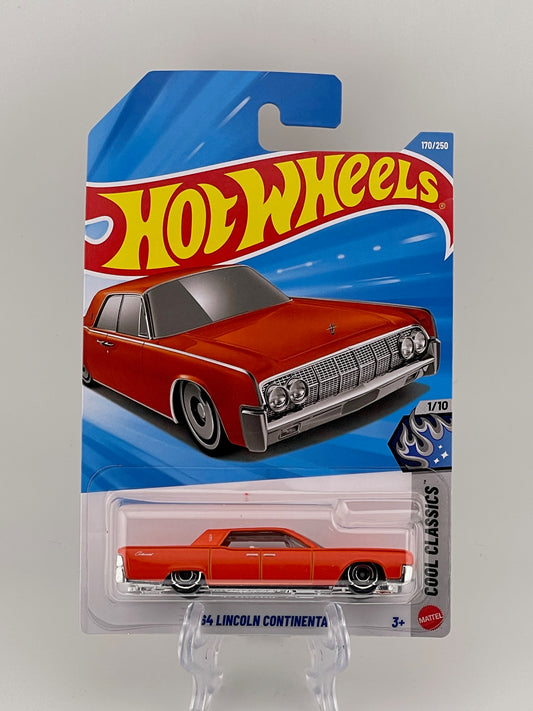 Hot Wheels Mainline ;64 Lincoln Continental Cool Classics 1/10