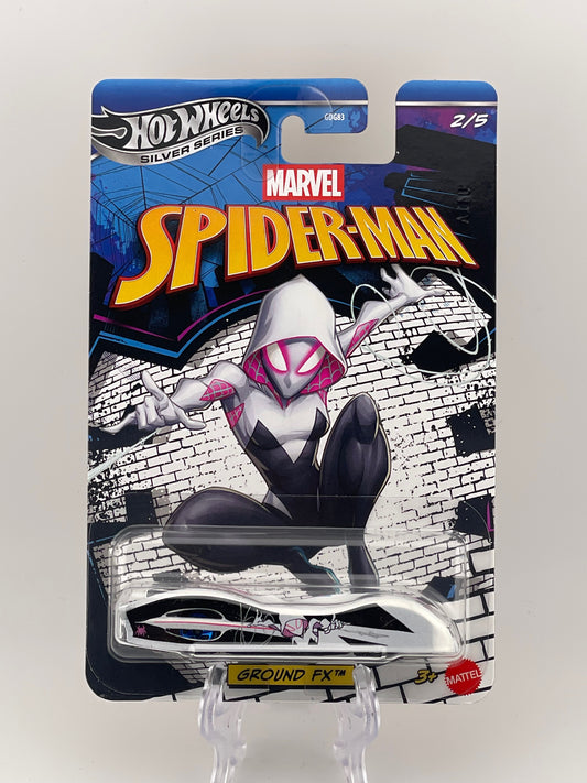 Hot Wheels Silver Series Marvel Spider-Man 2/5 Ground FX