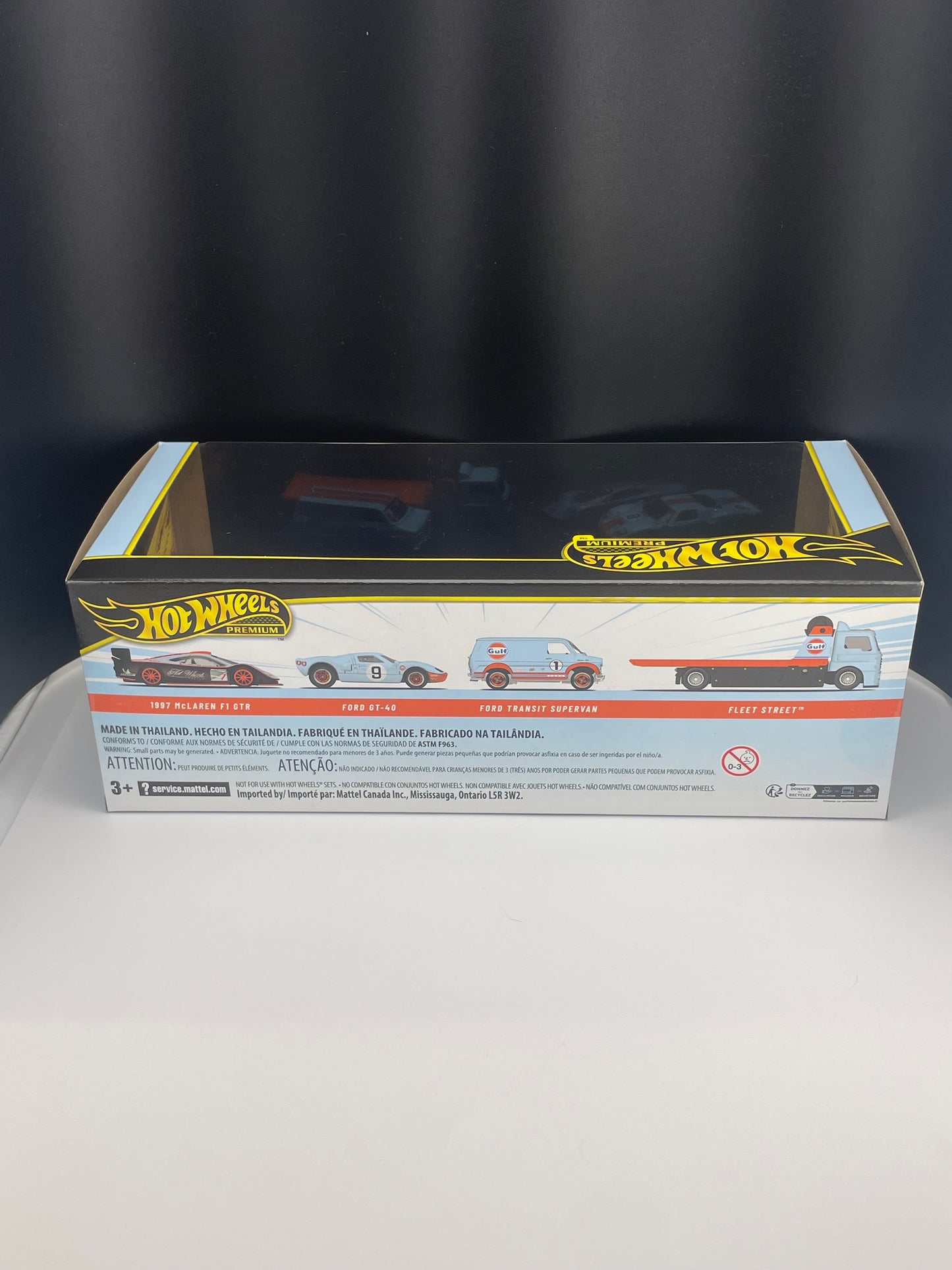 Hot Wheels Premium Collector Set Gulf Box Set