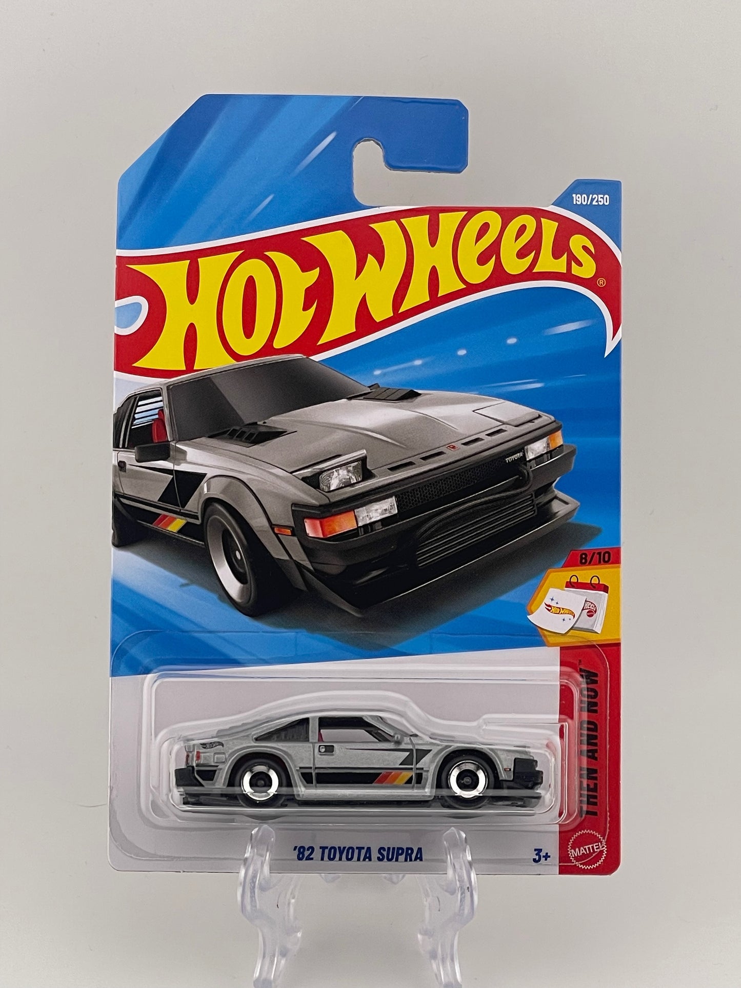 Hot Wheels Mainline '82 Toyota Supra Then And Now 8/10