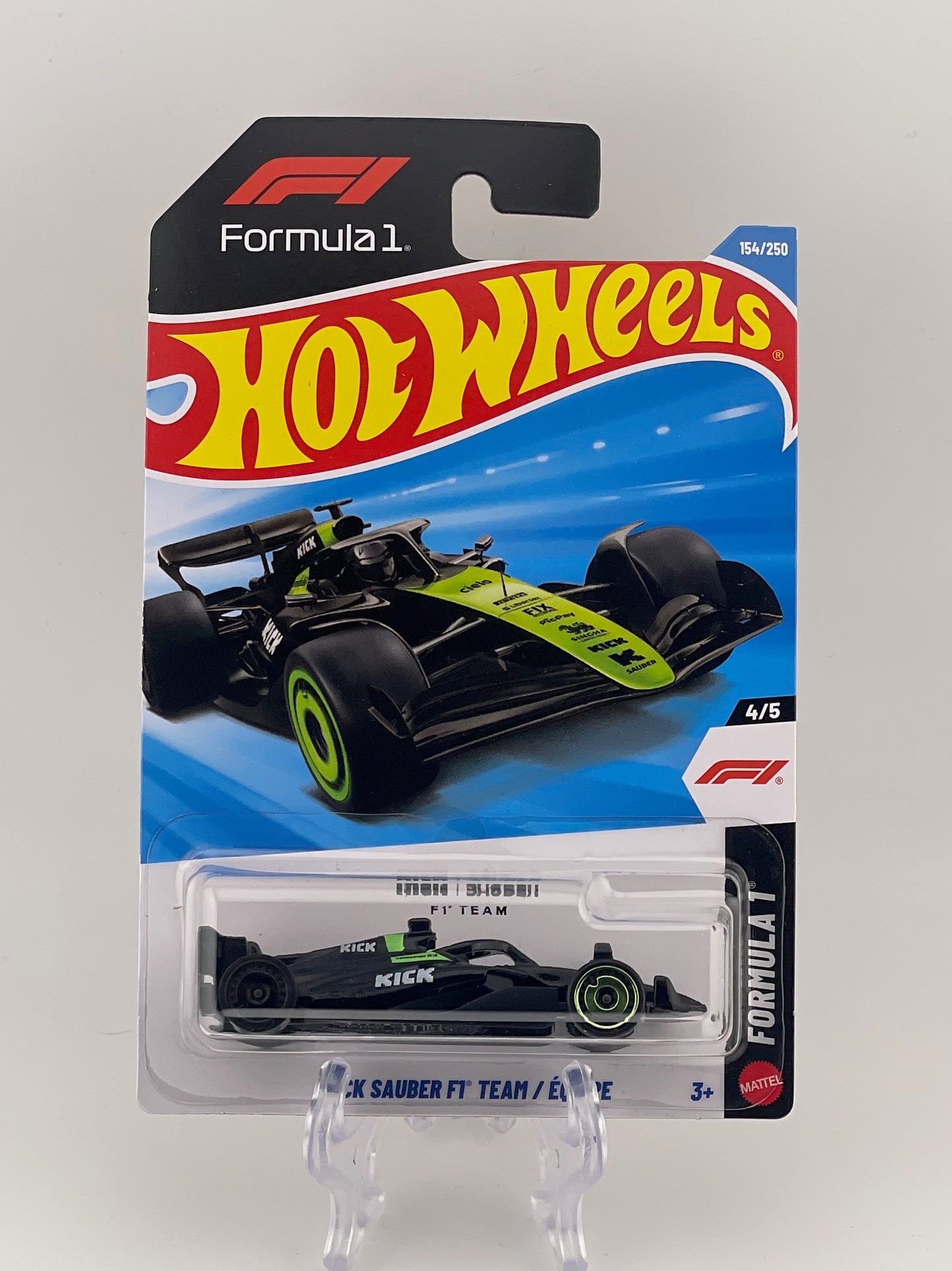 Hot Wheels Mainline Kick Sauber F1 Team Formula 1 4/5