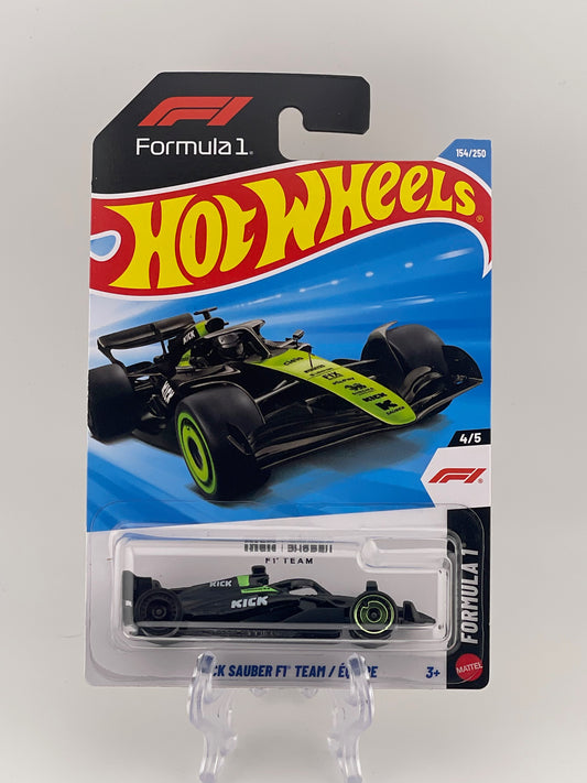 Hot Wheels Mainline Kick Sauber F1 Team Formula 1 4/5