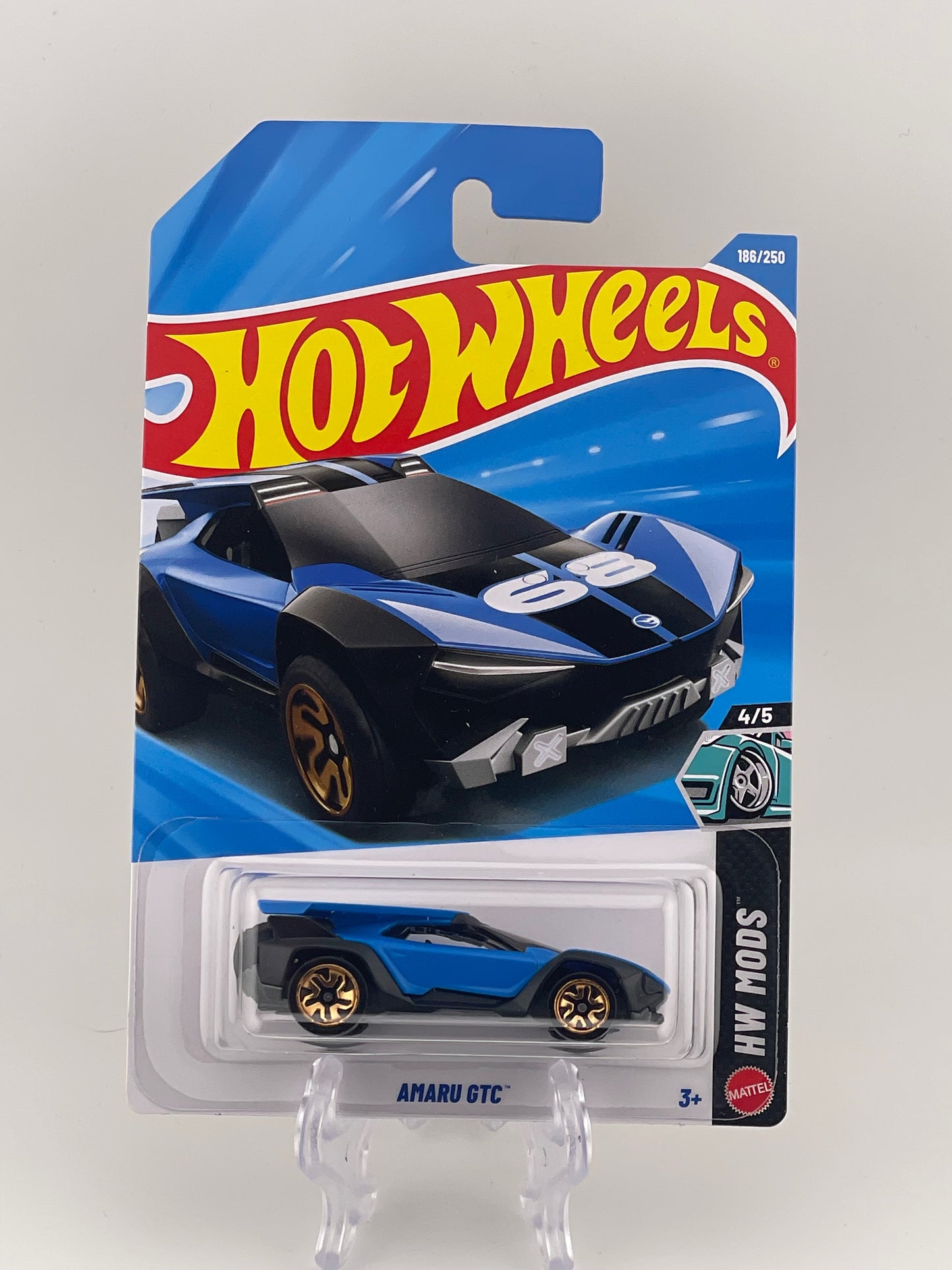 Hot Wheels Mainline Treasure Hunt *TH* Amaru GTC HW Mods 4/5