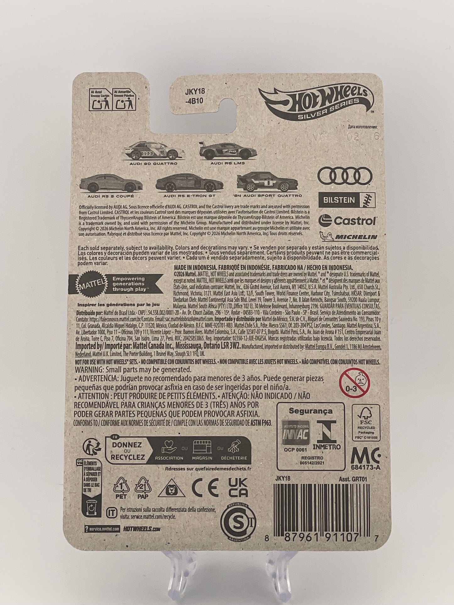 Hot Wheels Silver Series Audi 4/5 Audi RS E-Tron GT