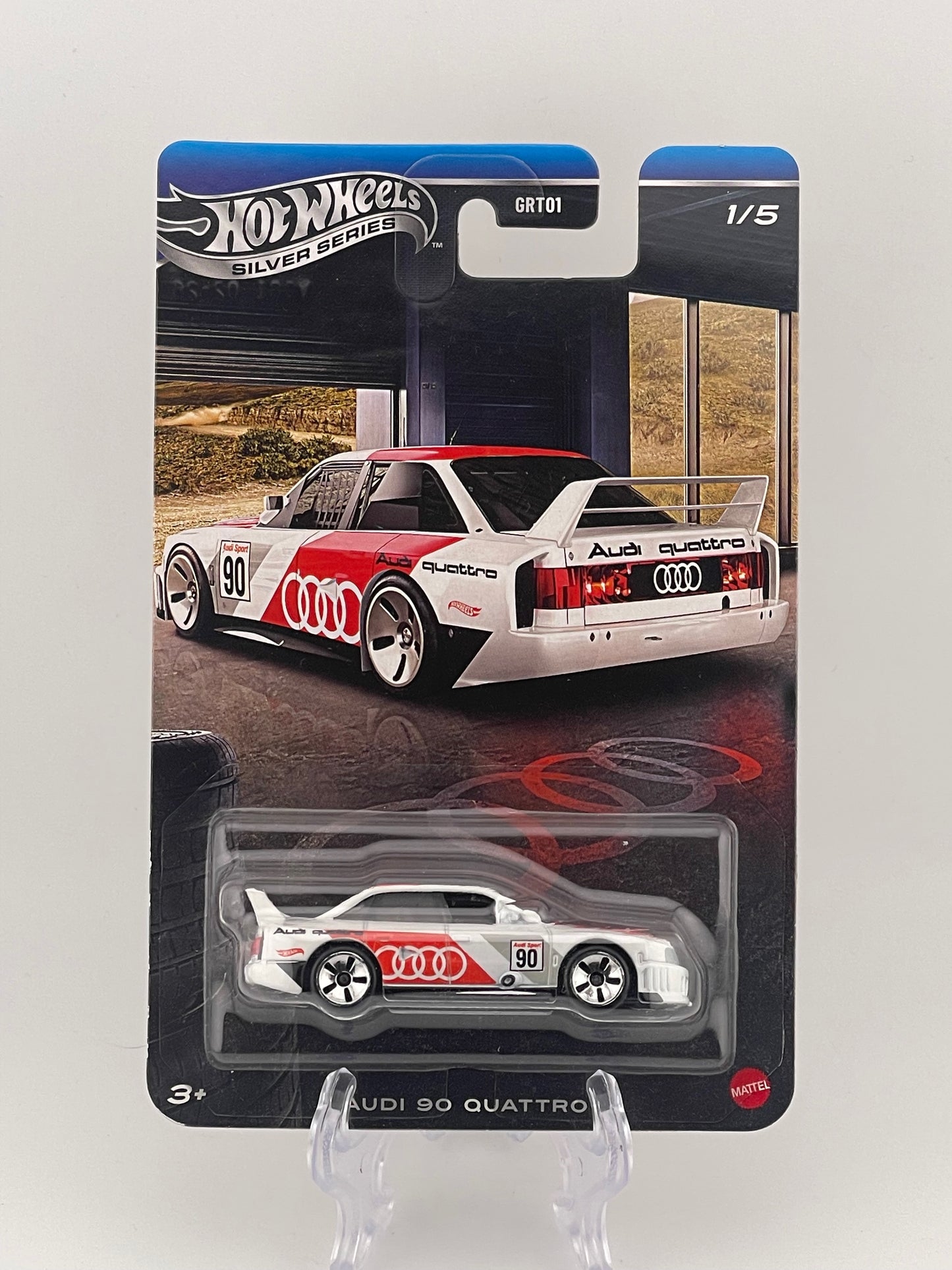 Hot Wheels Silver Series Audi 1/5 Audi 90 Quattro