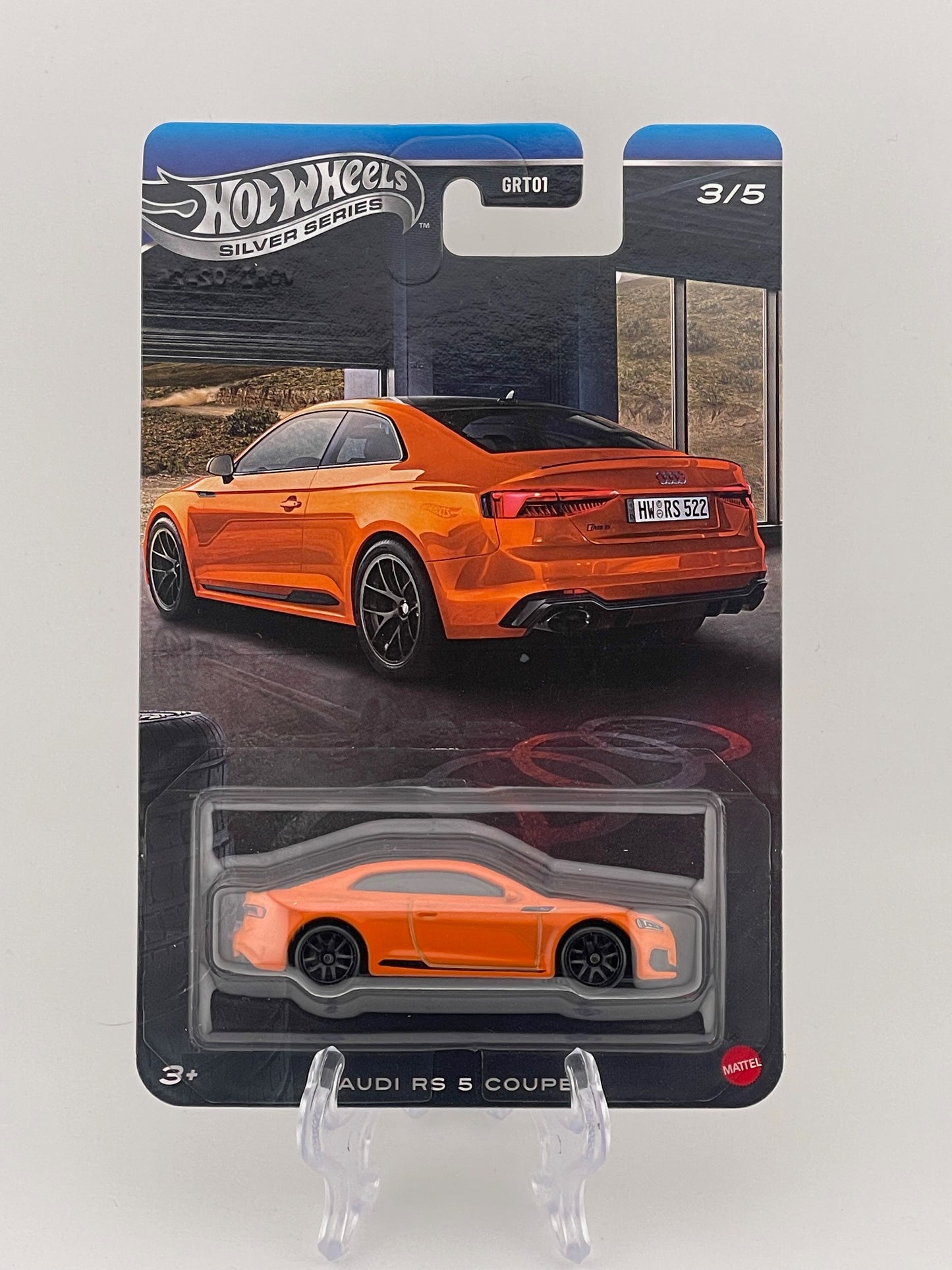Hot Wheels Silver Series Audi 3/5 Audi RS 5 Coupe