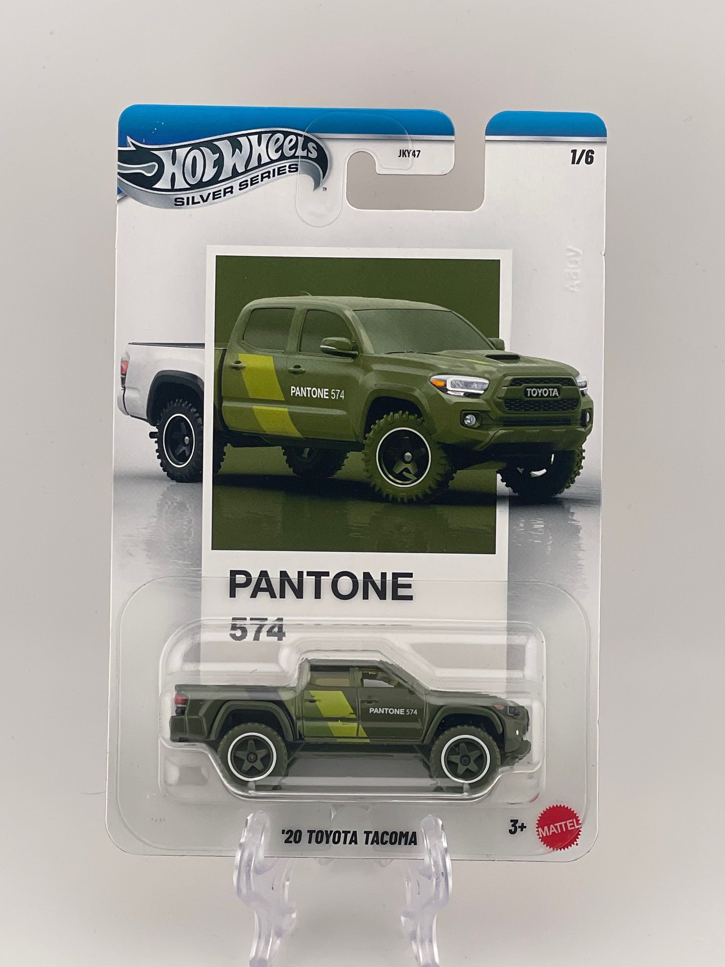 Hot Wheels Silver Series Pantone 1/6 '20 Toyota Tacoma