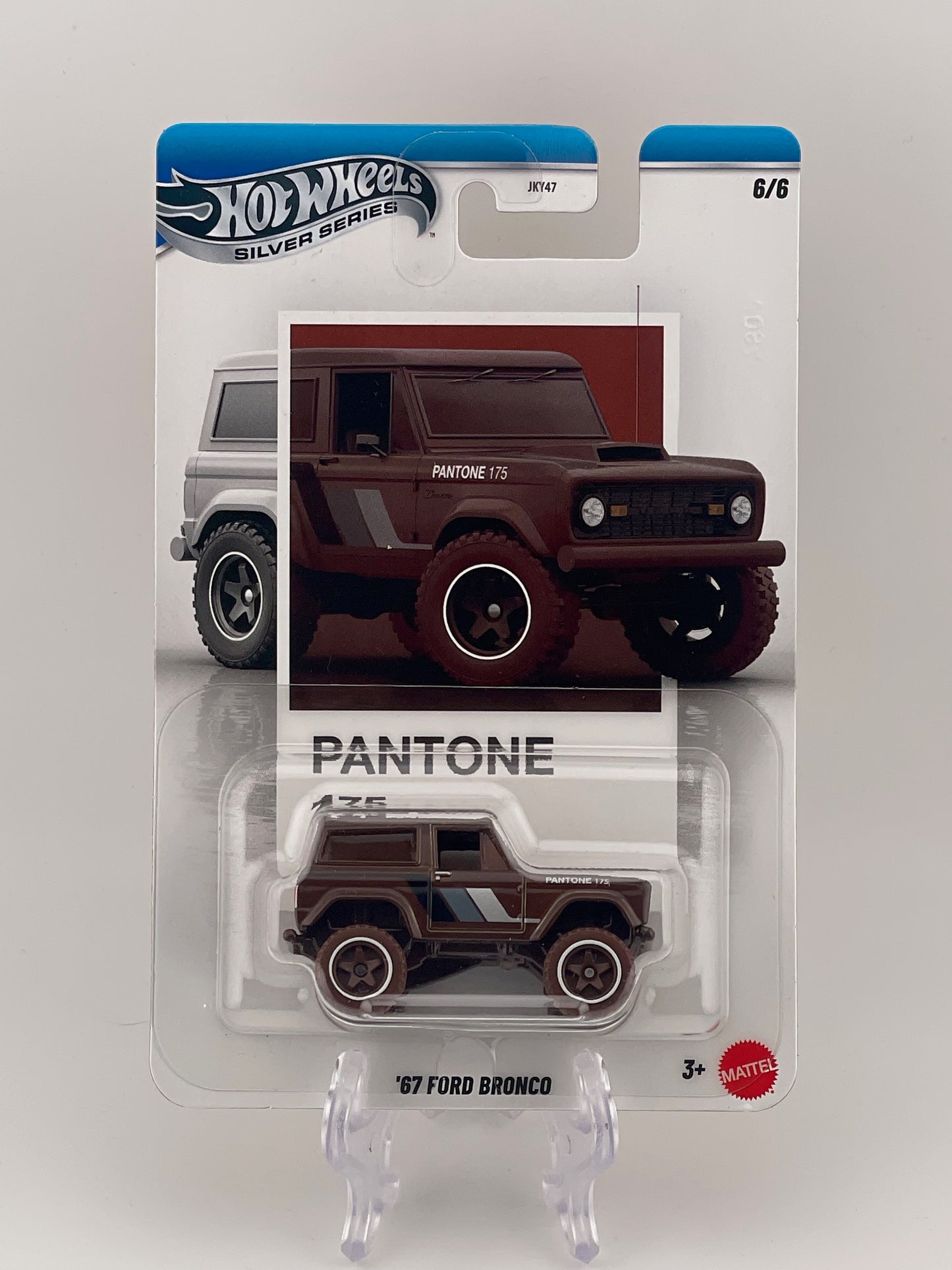 Hot Wheels Silver Series Pantone 6/6 '67 Ford Bronco