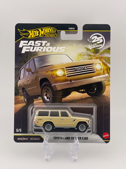 Hot Wheels Premium Fast & Furious 5/5 Toyota Land Cruiser FJ60