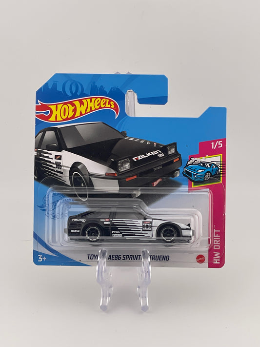 Hot Wheels Mainline Toyota AE86 Sprinter Trueno HW Drift 1/5 *Short Card*
