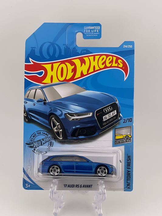 Hot Wheels Mainline '17 Audi RS 6 Avant Factory Fresh 2/10