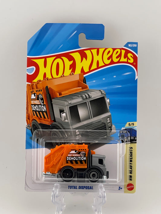 Hot Wheels Mainline Treasure Hunt *TH* Total Disposal HW Heavyweights 5/5