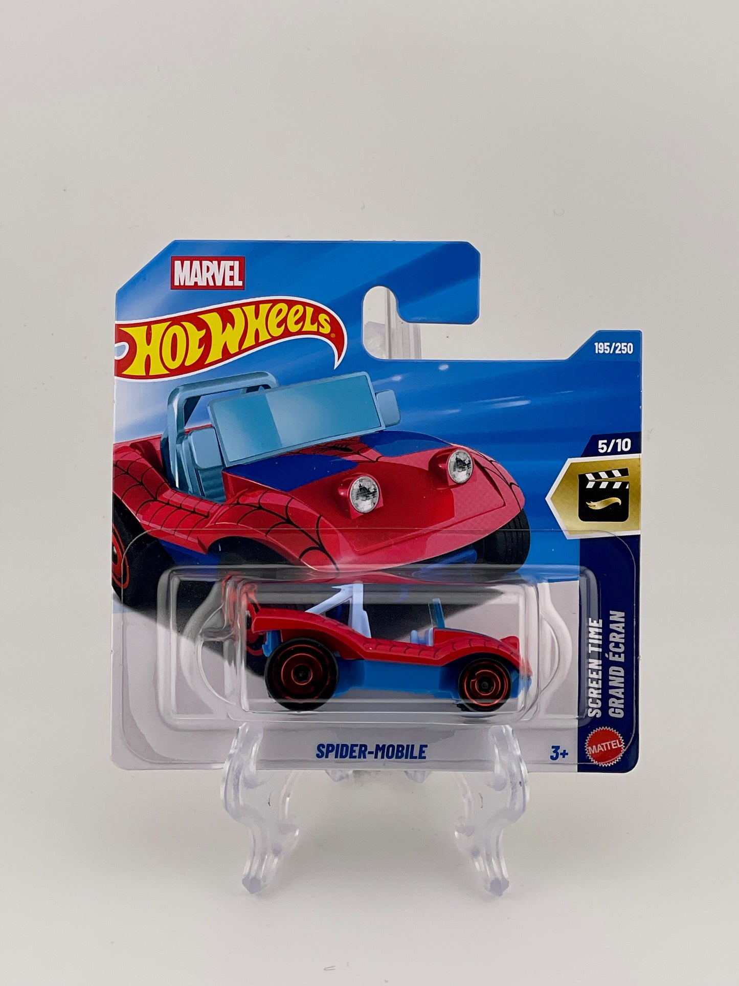 Hot Wheels Mainline Spider-Mobile Screen Time 5/10 *Short Card*