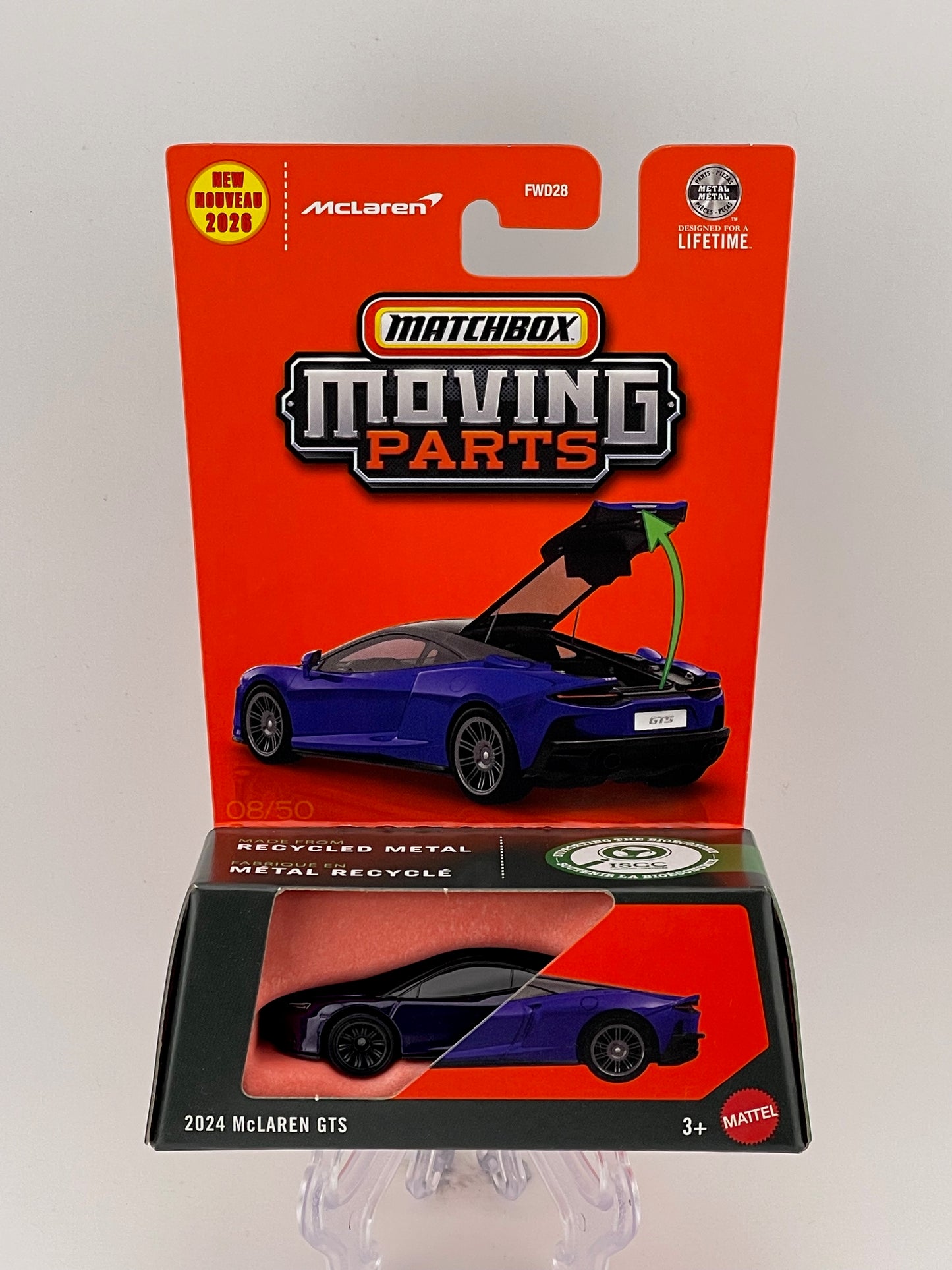 Matchbox Moving Parts 08/50 2024 McLaren GTS