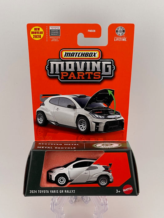 Matchbox Moving Parts 23/50 2024 Toyota Yaris GR Rally2