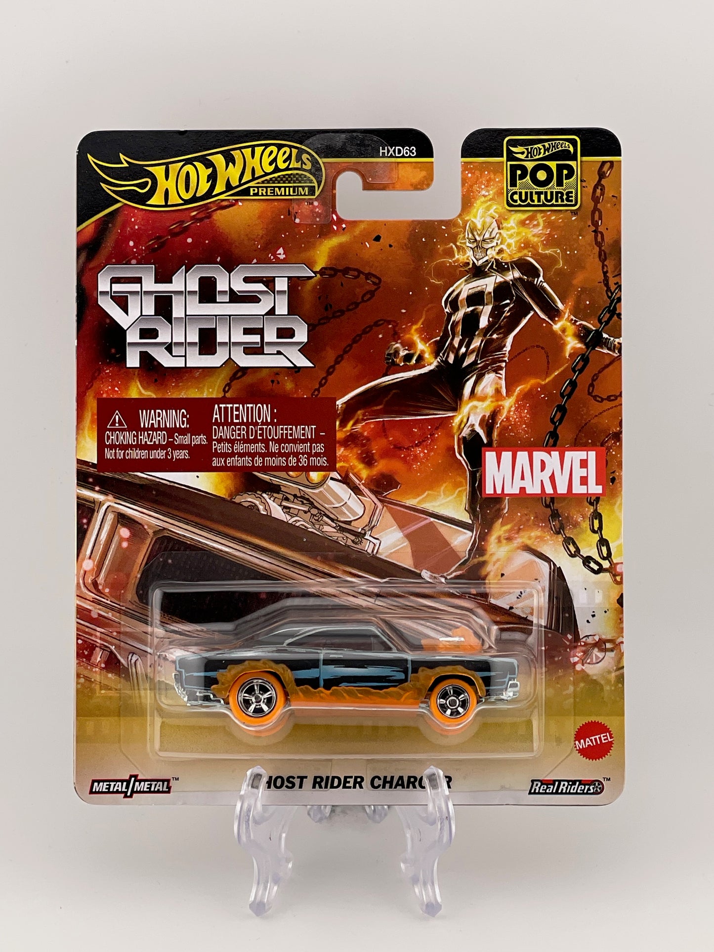 Hot Wheels Premium Pop Culture Ghost Rider Charger