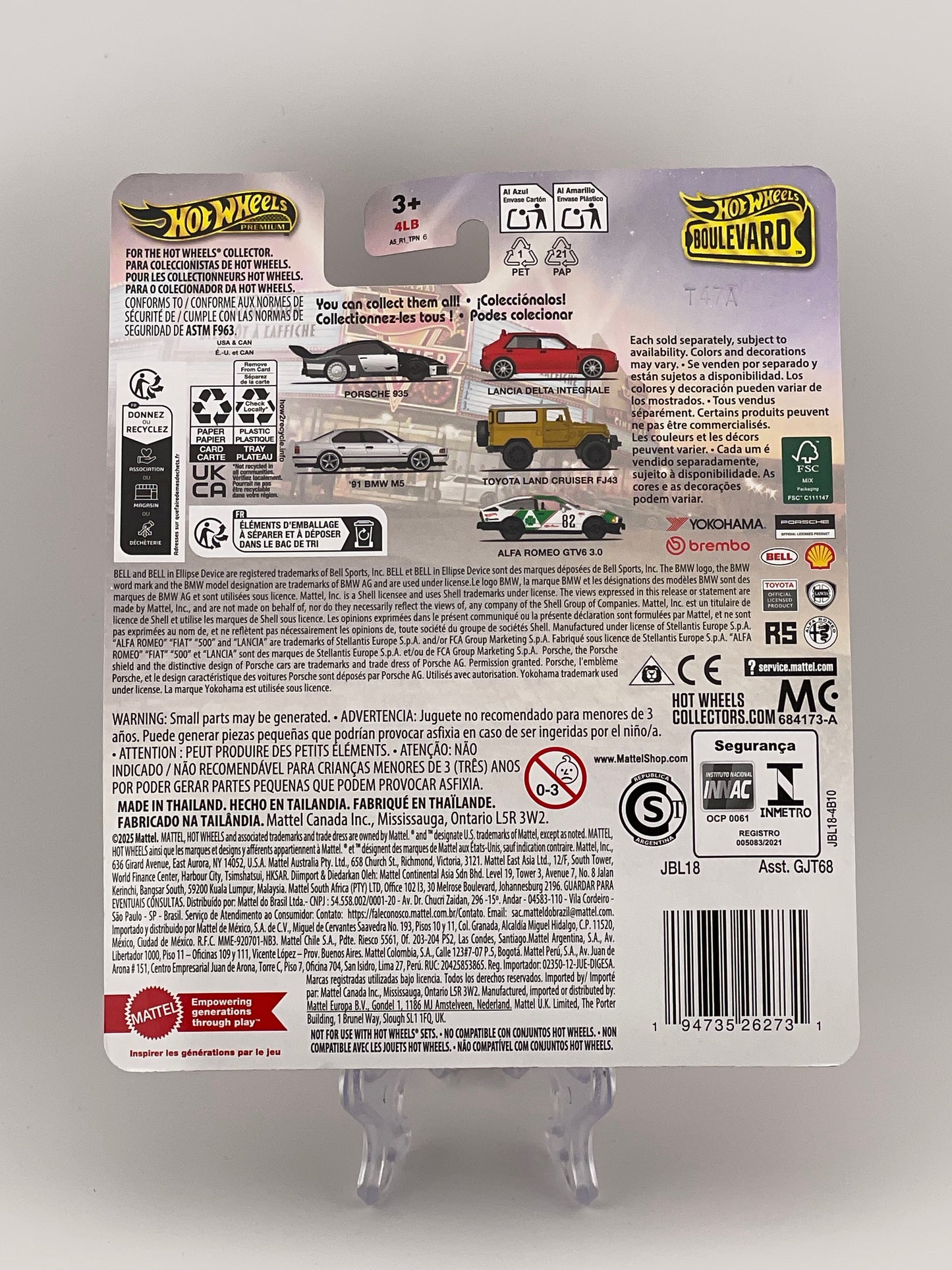 Hot Wheels Premium Boulevard #117 Lancia Delta Integrale