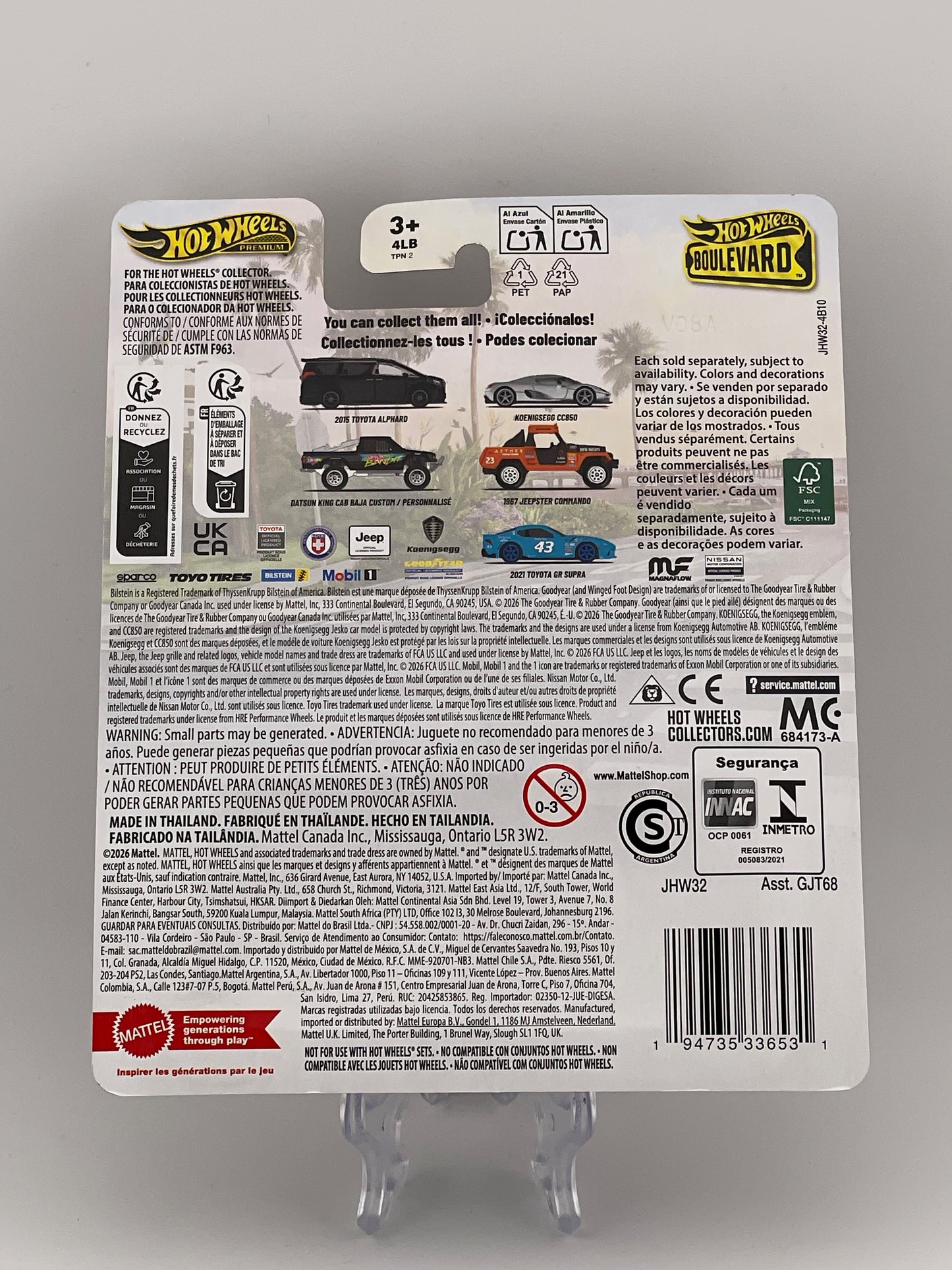 Hot Wheels Premium Boulevard #153 Datsun King Cab Baja Custom