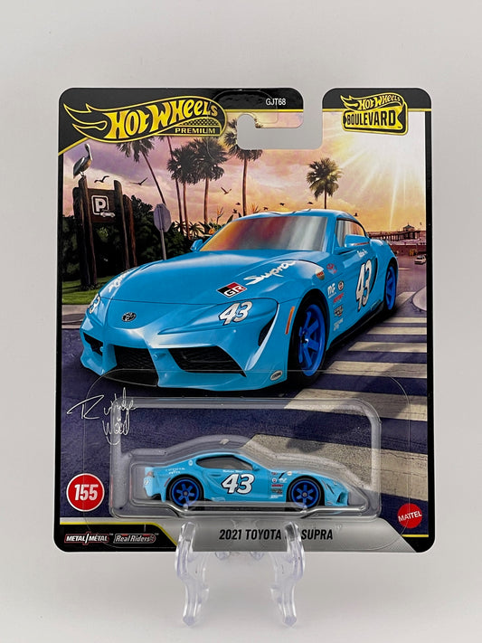Hot Wheels Premium Boulevard #155 2021 Toyota GR Supra