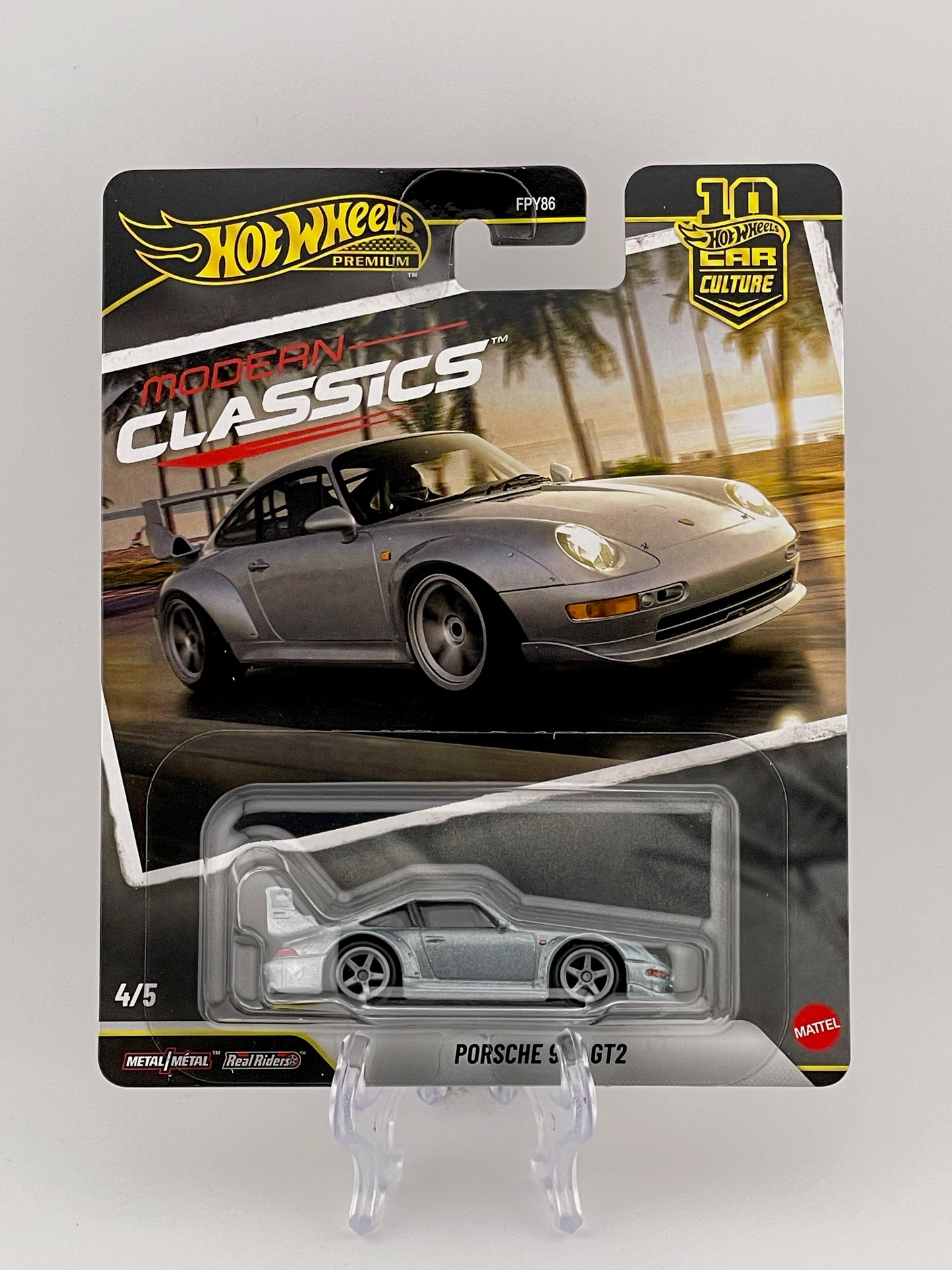 Hot Wheels Premium Car Culture Modern Classics 4/5 Porsche 993 GT2