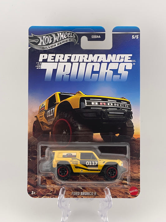 Hot Wheels Silver Series Performance Trucks 5/5 Ford Bronco R