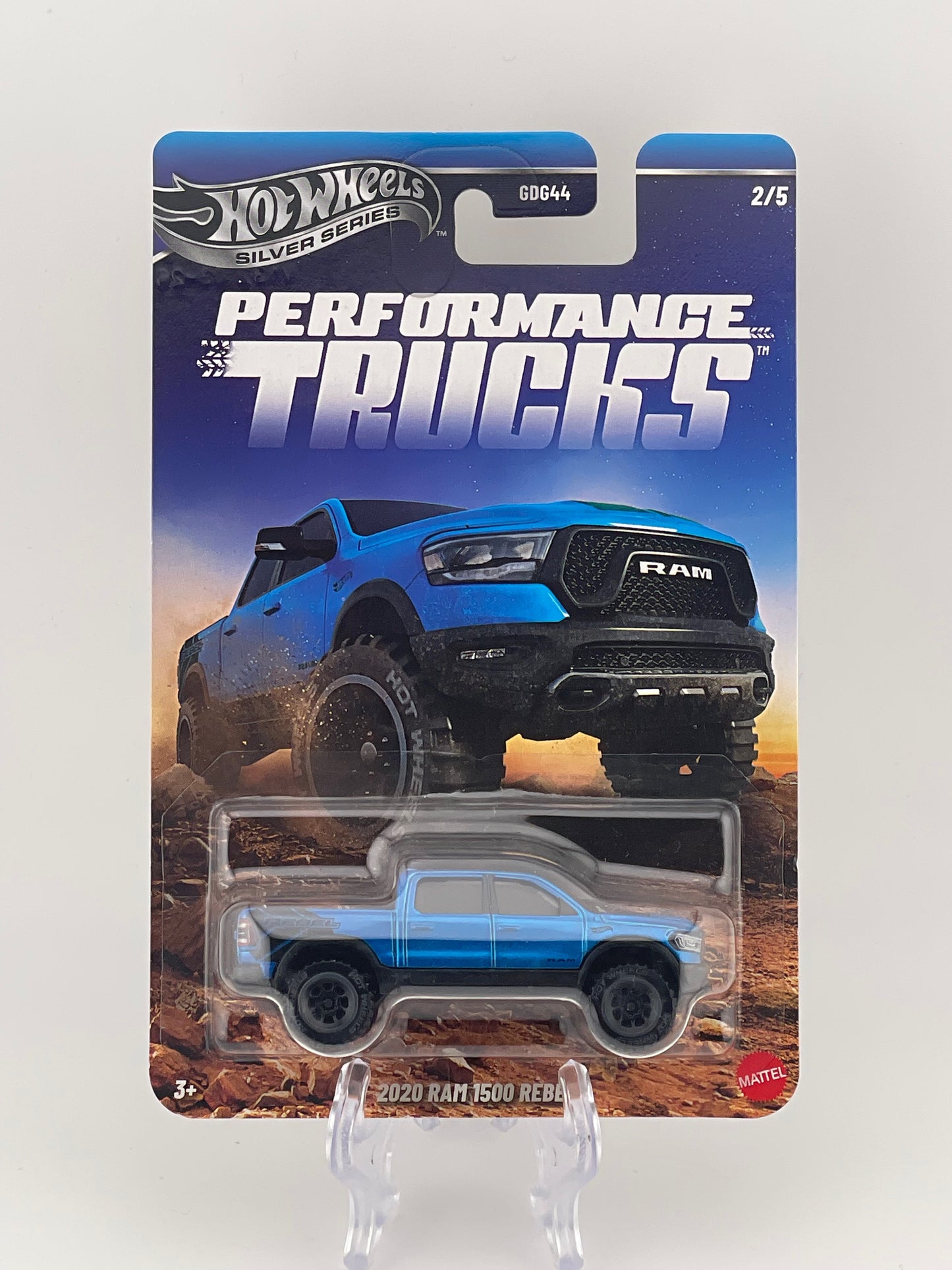 Hot Wheels Silver Series Performance Trucks 2/5 2020 Ram 1500 Rebel