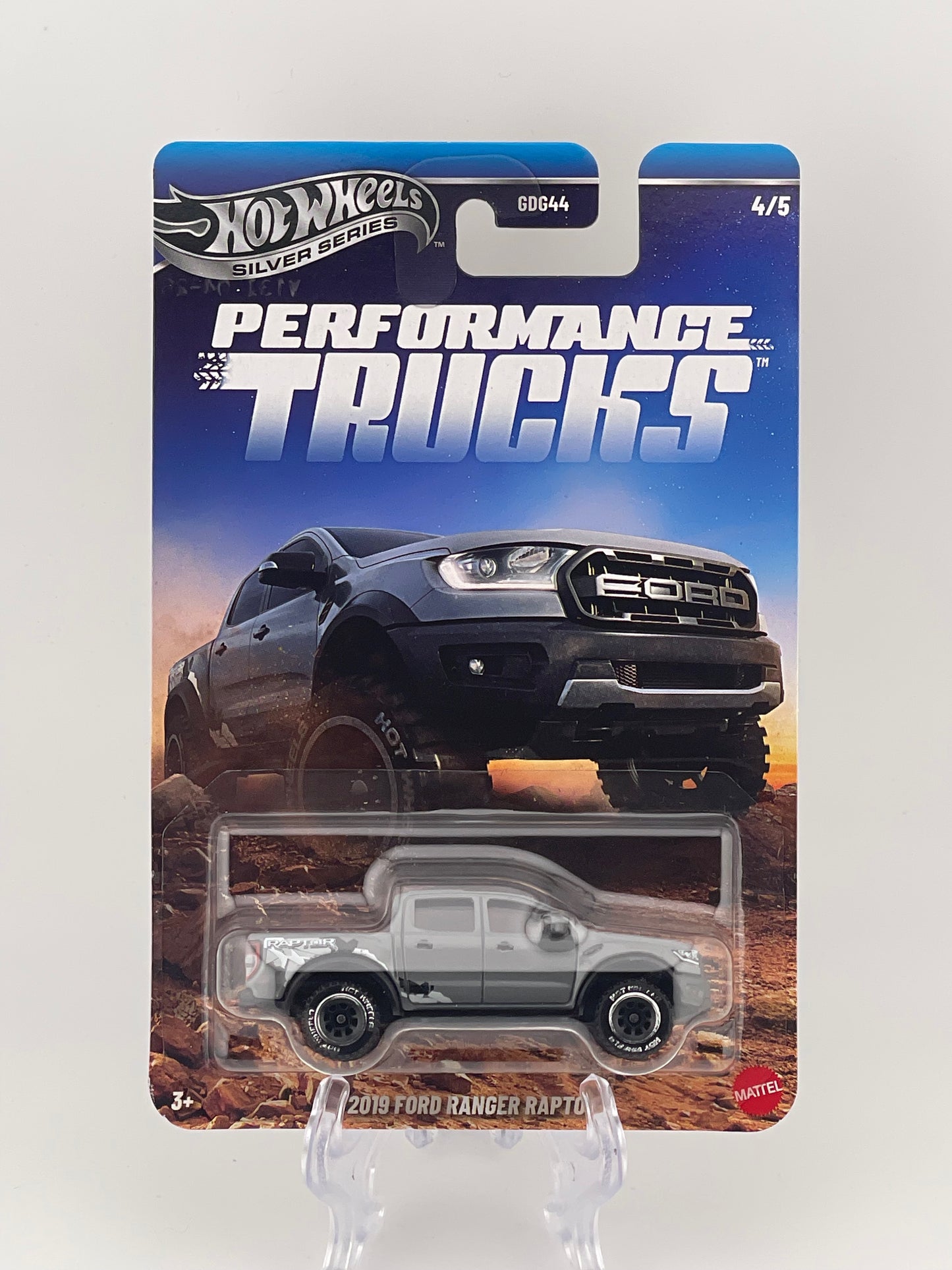 Hot Wheels Silver Series Performance Trucks 4/5 2019 Ford Ranger Raptor