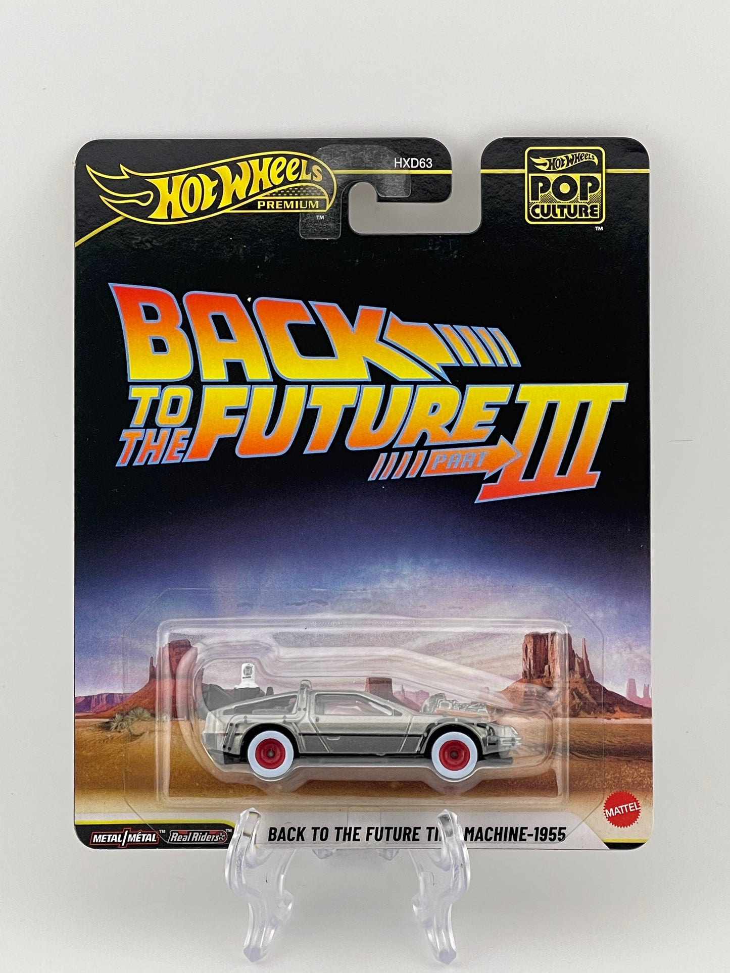 Hot Wheels Premium Pop Culture Back To The Future III Back To The Future Time Machine - 1955