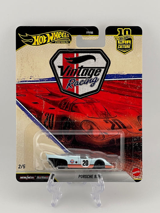 Hot Wheels Premium Car Culture Vintage Racing 2/5 Porsche 917K