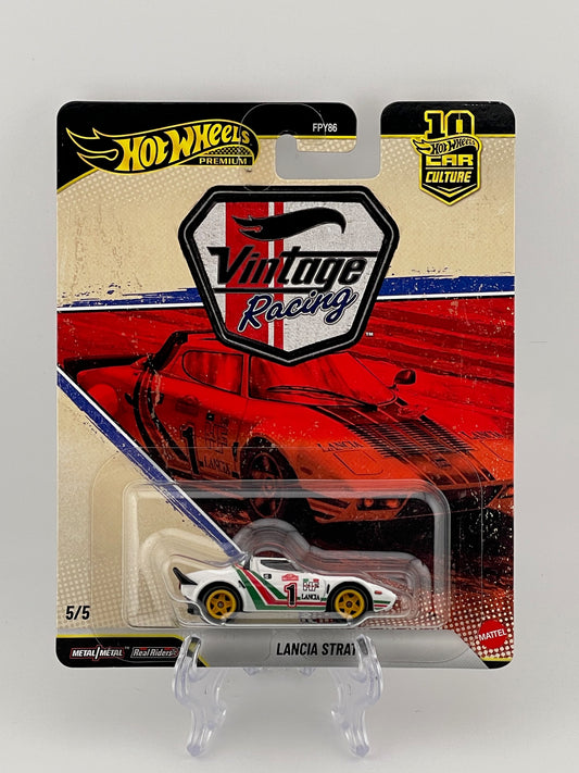 Hot Wheels Premium Car Culture Vintage Racing 5/5 Lancia Stratos
