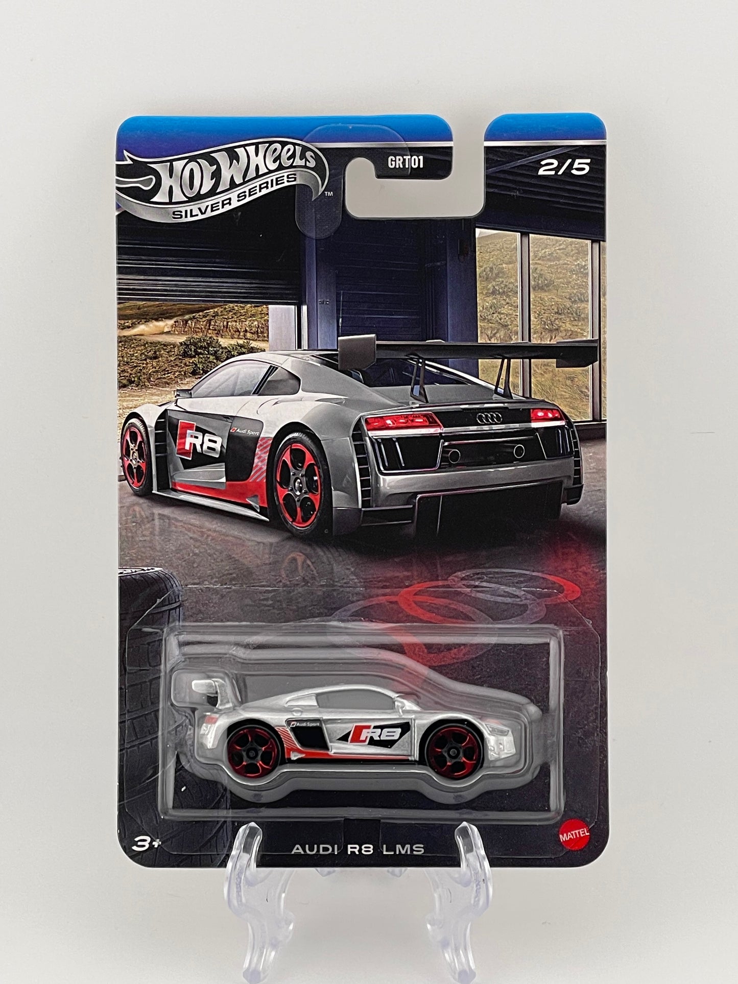 Hot Wheels Silver Series Audi 2/5 Audi R8 LMS