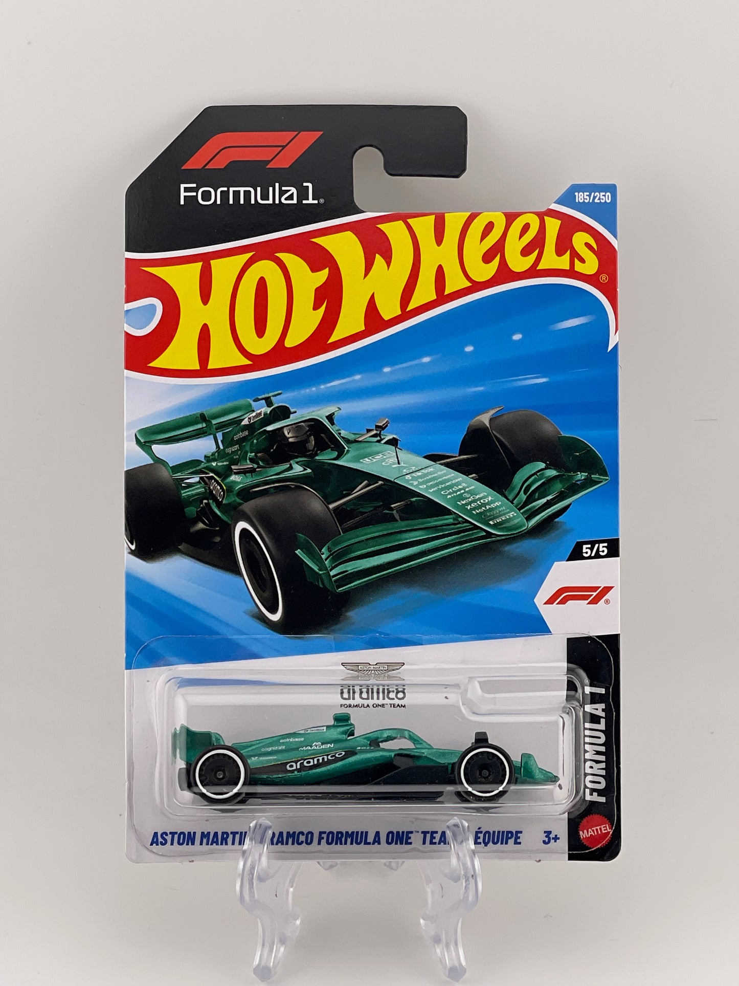 Hot Wheels Mainline Aston Martin Aramco Formula One Team Formula 1 5/5