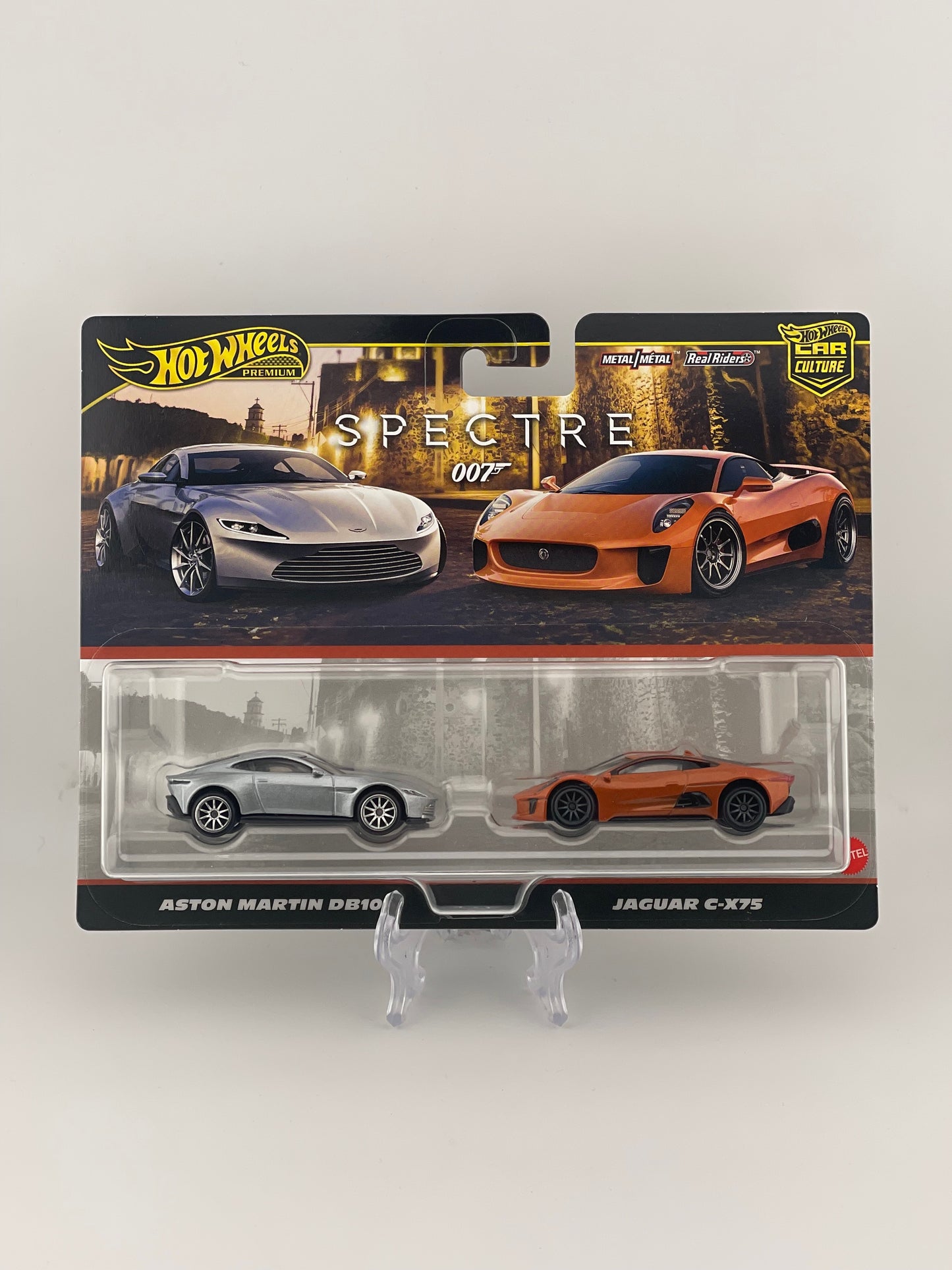 Hot Wheels Premium Car Culture Twin Pack Spectre 007 Aston Martin DB10 + Jaguar C-X75