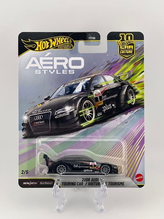Hot Wheels Premium Car Culture Aéro Styles 2/5 2008 Audi A4 Touring Car