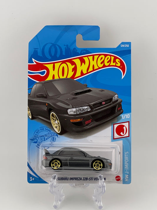 Hot Wheels Mainline '98 Subaru Impreza 22B STI-Version HW J-Imports 1/10 *Check Description*