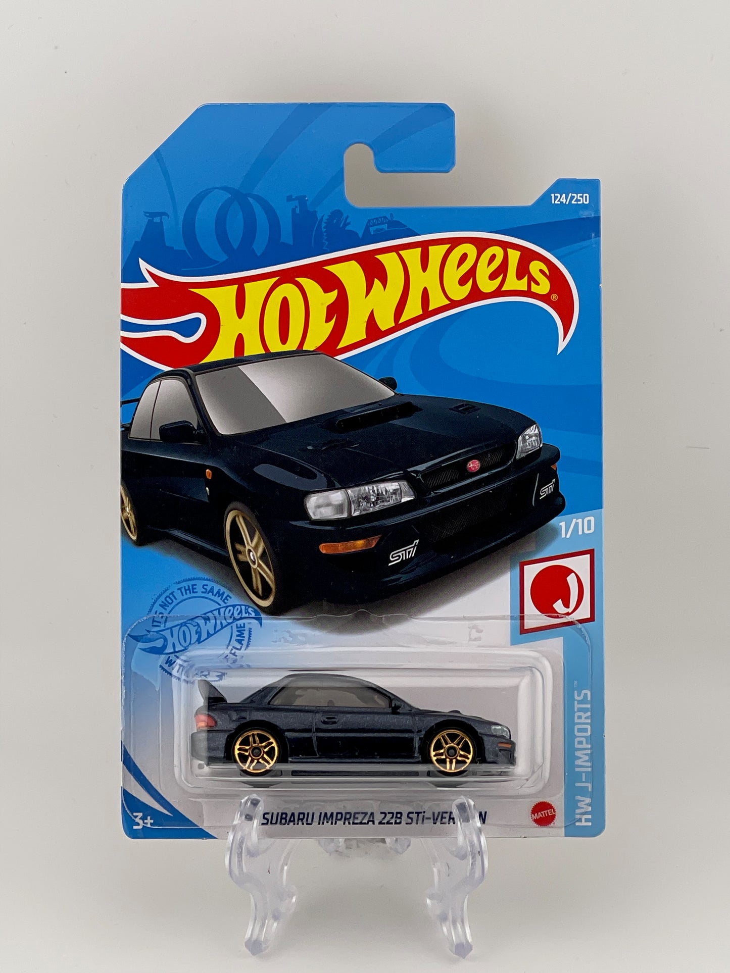 Hot Wheels Mainline '98 Subaru Impreza 22B STI-Version HW J-Imports 1/10