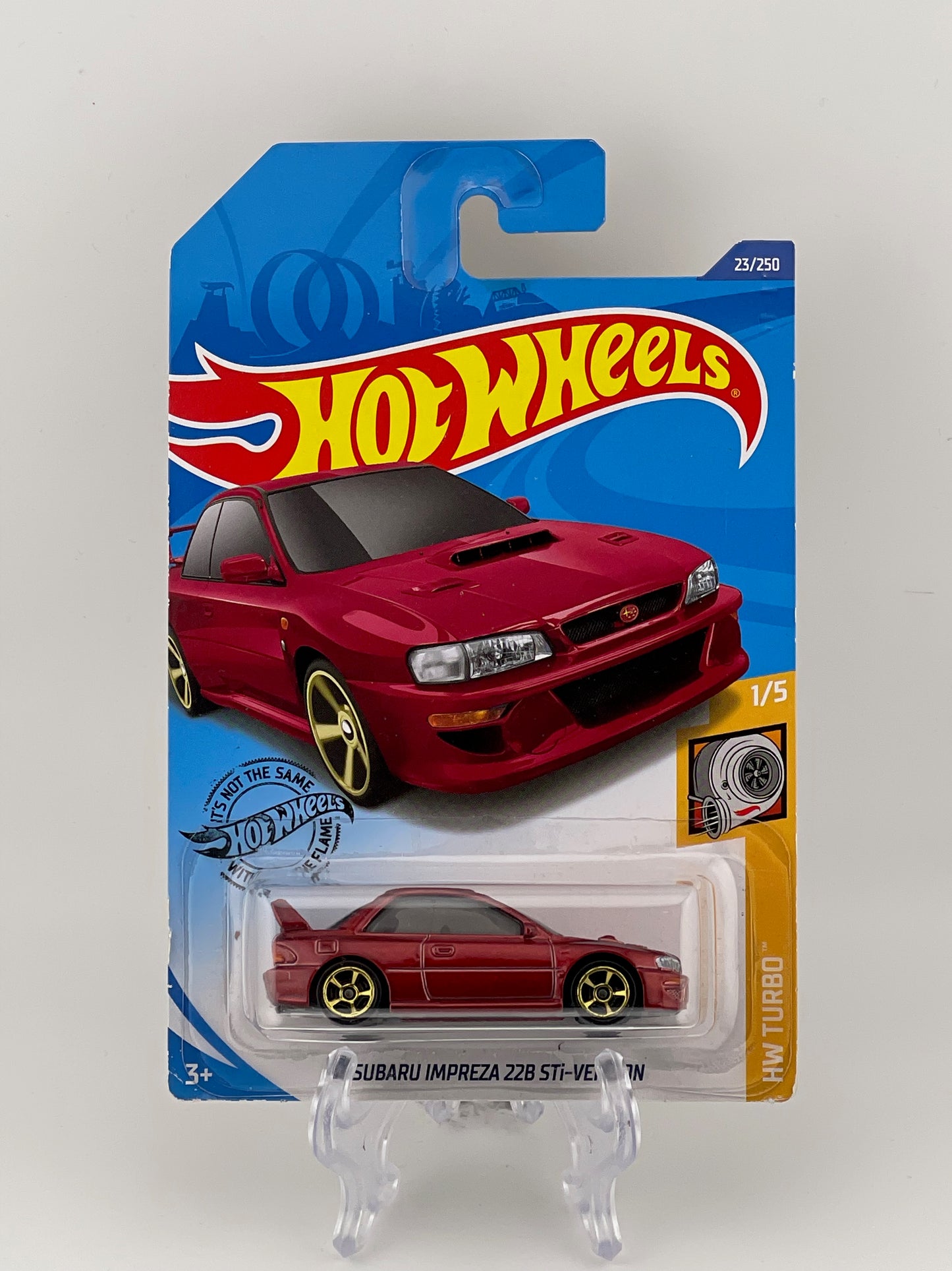 Hot Wheels Mainline '98 Subaru Impreza 22B STI-Version HW Turbo 1/5